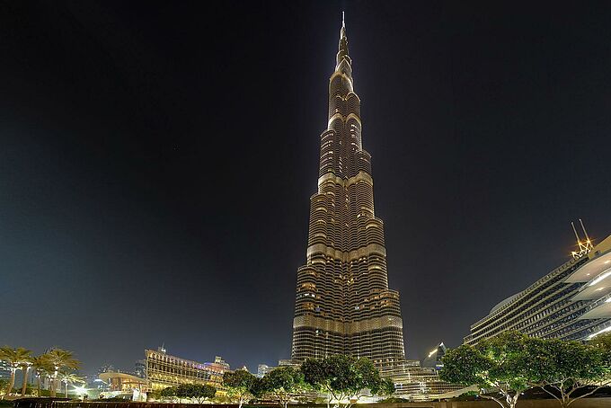 Burj Khalifa in Dubai