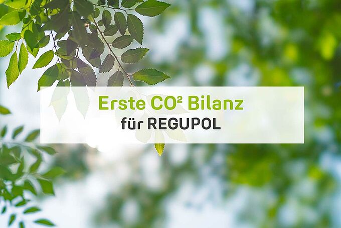 Basierend auf diesem Jahreswert Erstellung der ersten CO2 Bilanz für REGUPOL